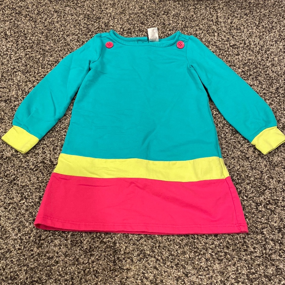 Toddler fleece dress
